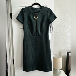 Calvin Klein Suede Dress